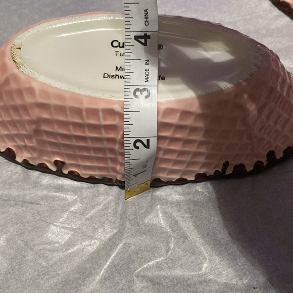 DISCONTINUED CUISINART “TUTTI FRUTTI” WAFFLE BOWL ICE CREAM DISHES (2) - Picture 14 of 14